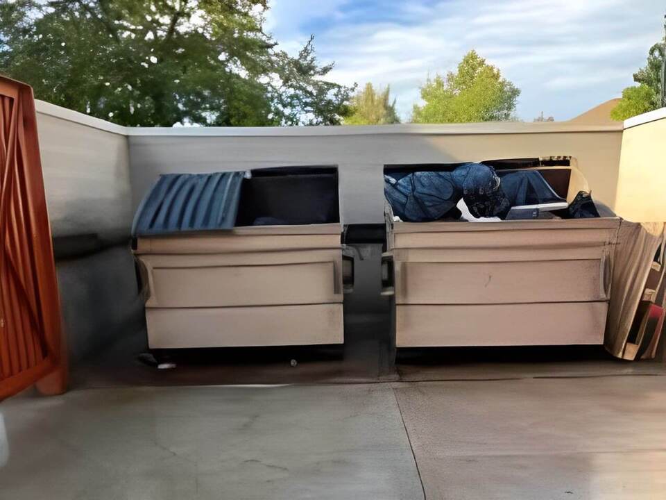 Dumpster Cleaning - after